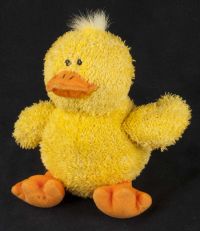 Gund Doll Duck Duckling Baby Yellow Chick #43897 Plush Stuffed Animal Lovey